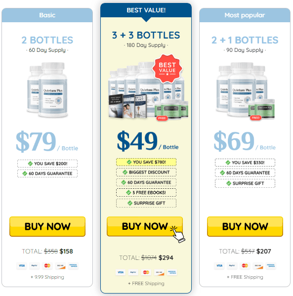 Quietum plus price